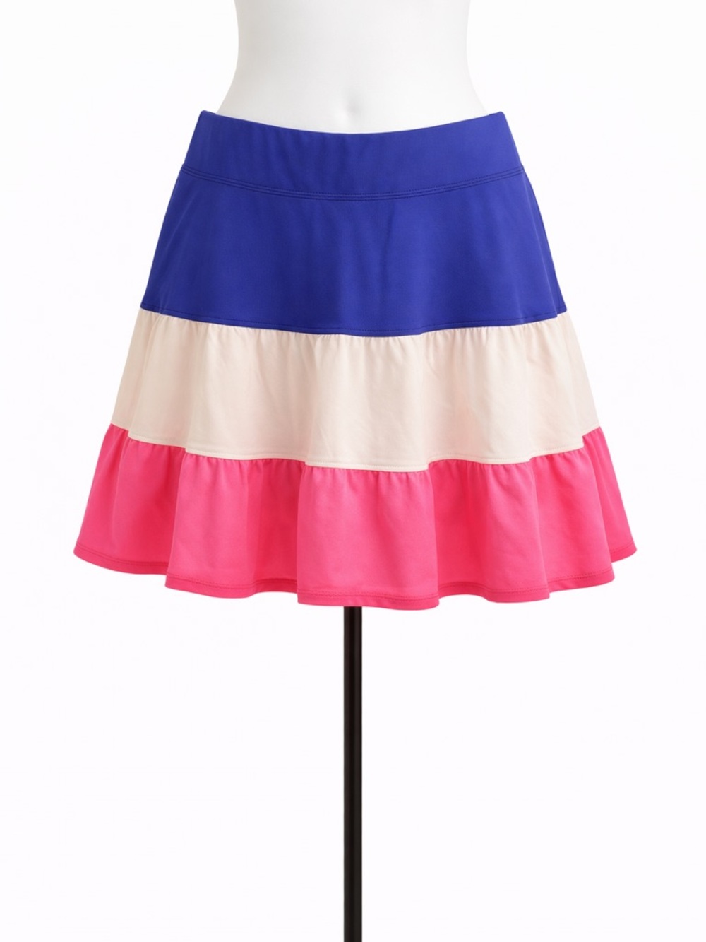 Lilly Pulitzer Meryl Skort Blue Grotto Colorblock Luxletic Golf Tennis Size M - Picture 2 of 6